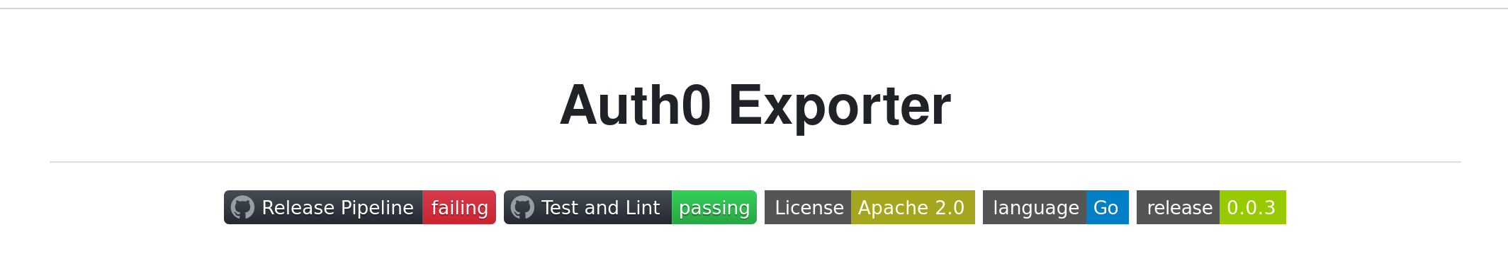 Auth0 Prometheus Exporter